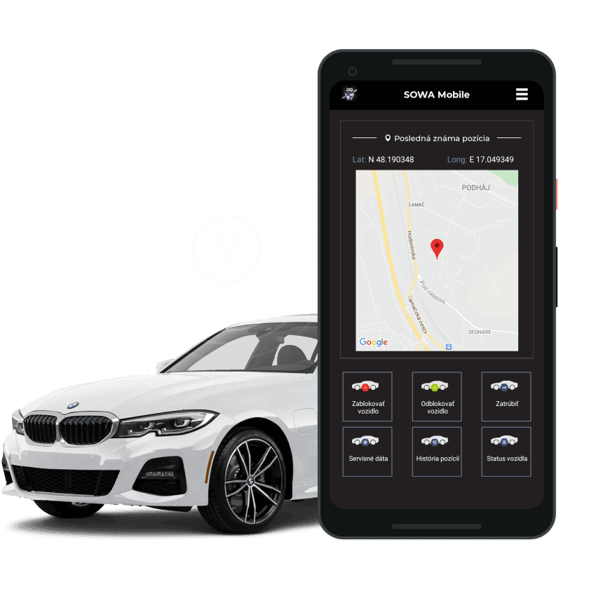 Main screen of AUTOSOWA application